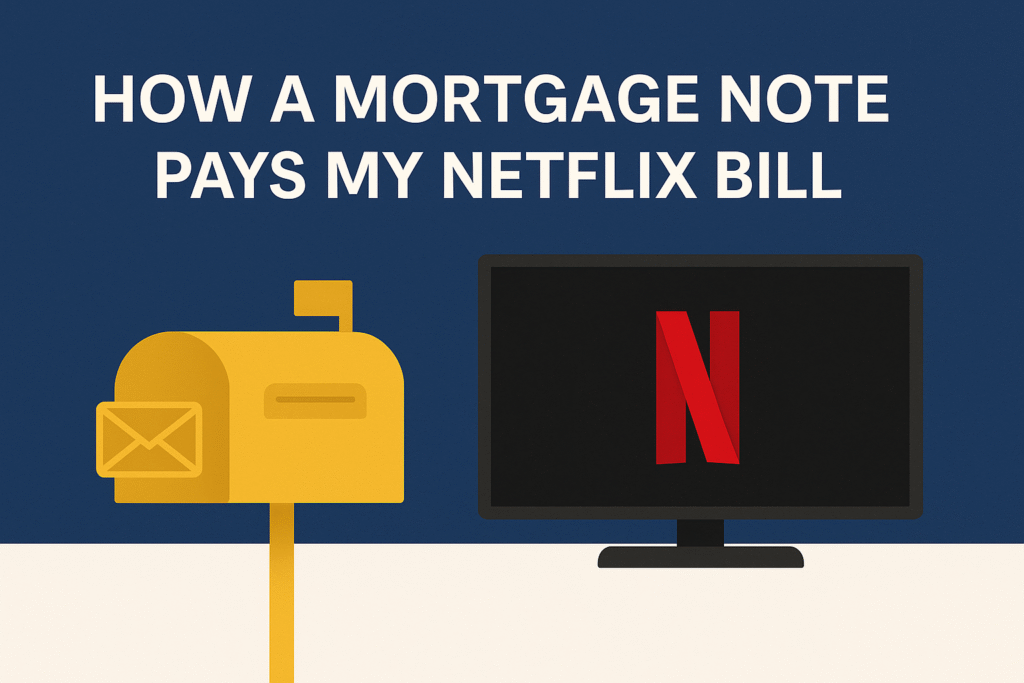 How a Mortgage Note Pay My NetFlix Bill
